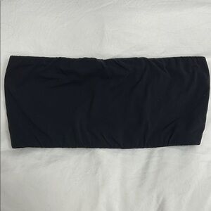 SKIMS Black Bandeau Top